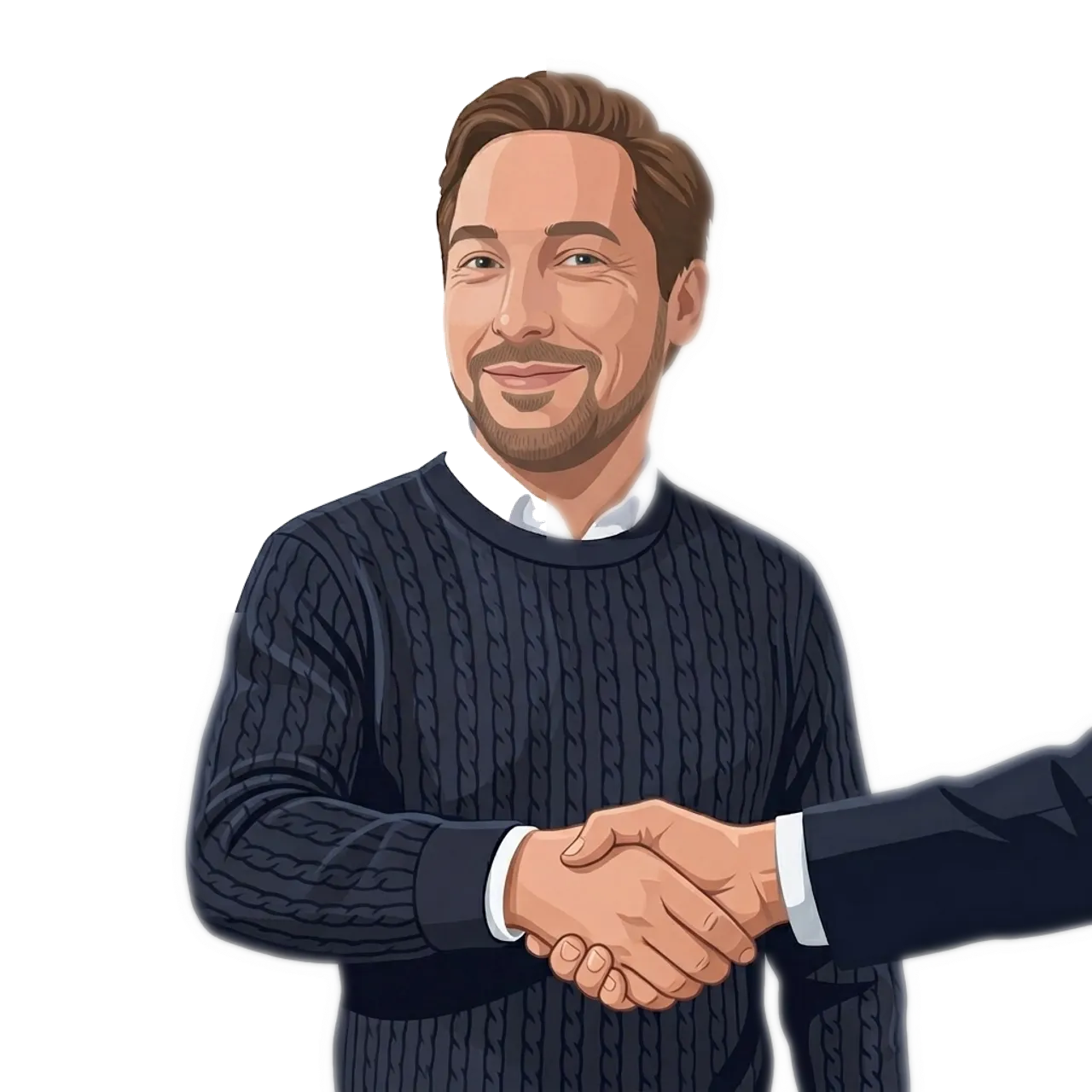 Handslag – personlig leverans