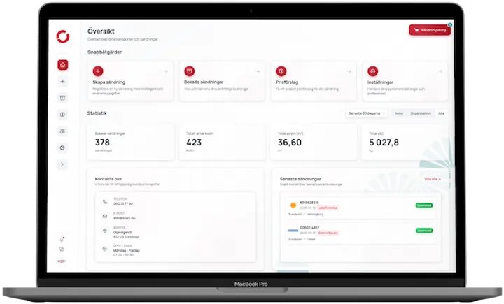 STORT Portal på MacBook Pro